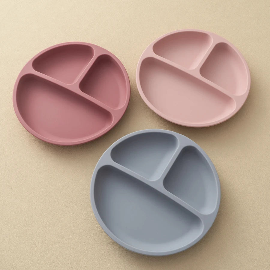 Toddler-Friendly Silicone Suction Plate